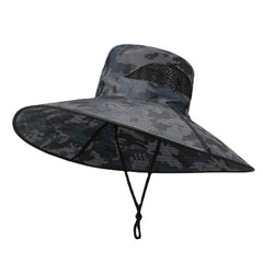 Sun Hat Men's 15CM Sun Protection Mountaineering Outdoor