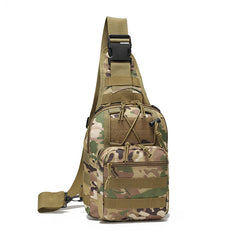 Oxford Cloth Cycling Bag Camouflage Outdoor Sports Small Chest Pannier Bag