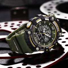 Outdoor Sports Waterproof Alarm Clock Luminous Watch