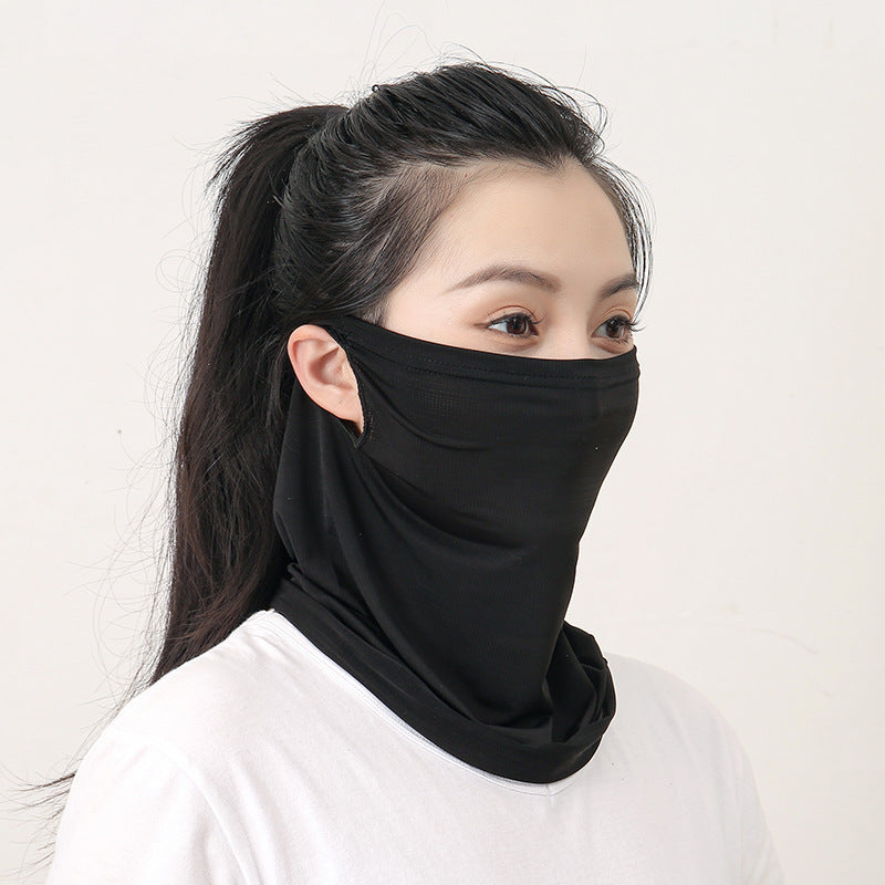 Outdoor Cycling Ice Silk Mesh Mask Sports