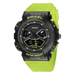 Double Display Digital Electronic Watch Men