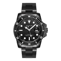 Men's Business Calendar Stainless Steel Watch