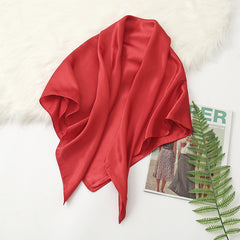 Summer Thin Women's Solid Color Large Kerchief 90 Colors