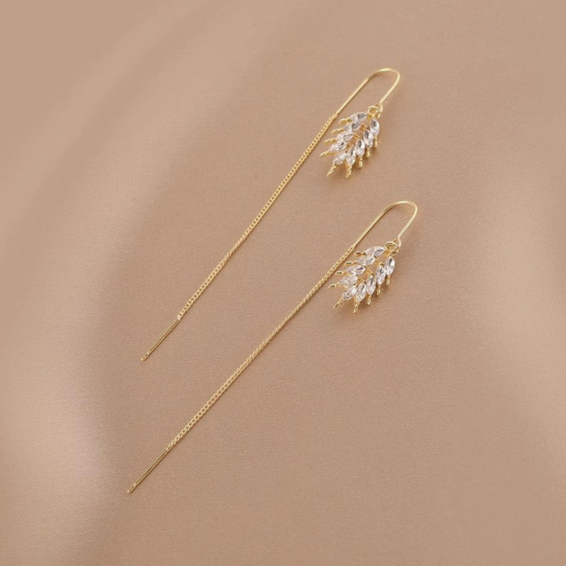 Descendants Of The Rich Tassel Ear String Earring Spring And Summer