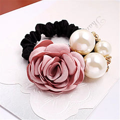 Handmade Camellia Tie Hair Tie Headdress