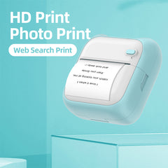 Mini Pocket Printer For Students Portable Home Small Label Photo Bluetooth Thermal Printer