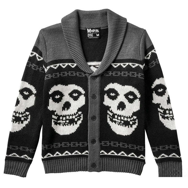 European And American Totem Y2g Fashion Fashion Brand Knitted Cardigan Sweater