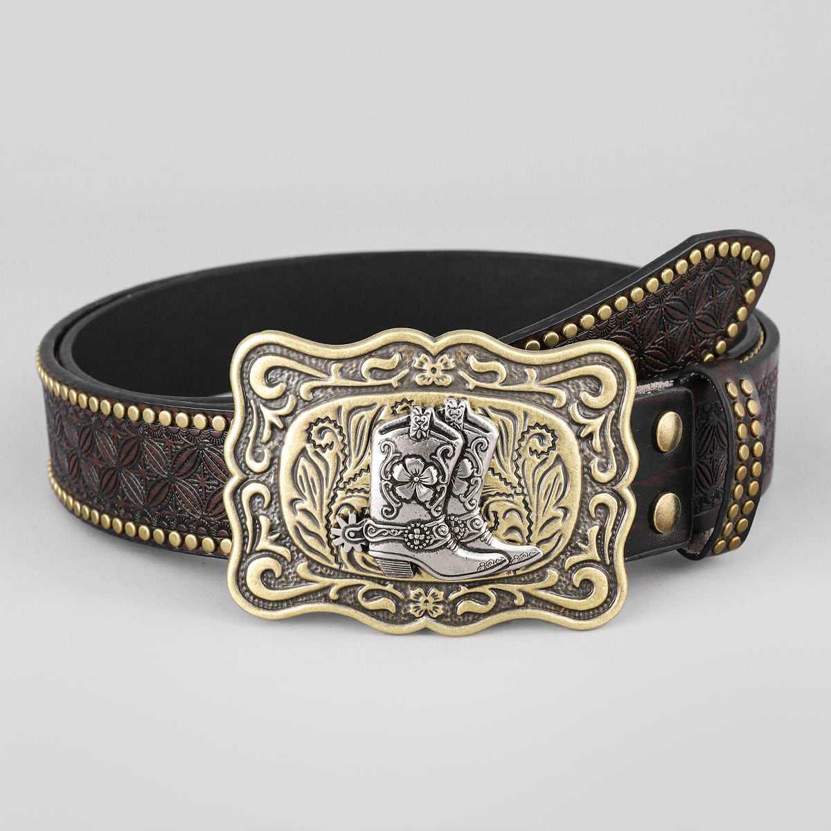 Trendy Western Denim Belt