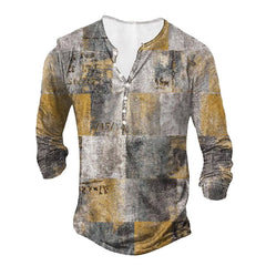 Men's Long Sleeve Digital Printing