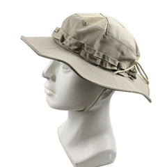 Camouflage Hat Tactical Army Fan Field Round Edge Fishing Sun Hat