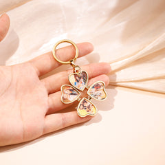 Three Dimensional Peach Heart Folding Jewelry Pendant