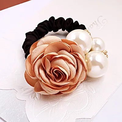 Handmade Camellia Tie Hair Tie Headdress