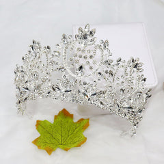 Flower Horse Eye Atmospheric Bride Crown Photography Birthday Show Tiara