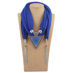 European And American Fashion Jewelry Necklace Scarf Female Resin Alloy