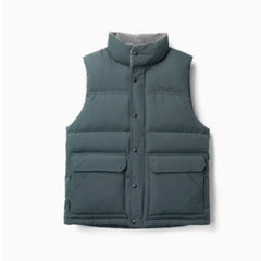 White Duck Down Three-proof Vest Down Jacket Coat For Men