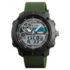 Waterproof Double Display Watch Outdoor Sports Student Double Time Calendar Chronograph Electronic Watch