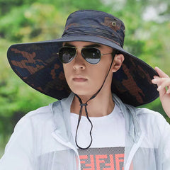 Outdoor Men's Fisherman Mountaineering Sun Hat