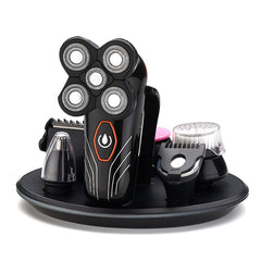 USB5 head blade floating electric shaver