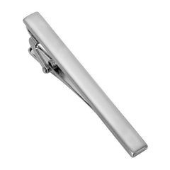 Vacuum Plated Brushed Glossy Tie Clip