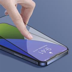 0.3mm Full Screen Curved Anti-Blue Light Tempered Film For IP 5.4 Inch Two Pieces Black