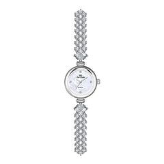 Mermaid Light Luxury Diamond Small Gold And Silver Chain Watch