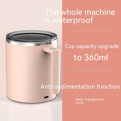 Portable Smart Magnetic Automatic Mixing Coffee Cup Rechargeable Rotating Home Office Travel Stirring Cup