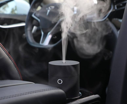 Dropshipping Car Humidifier 60ML Portable Aroma Diffuser USB Electric Ultrasonic Diffuser Car Air Humidifier