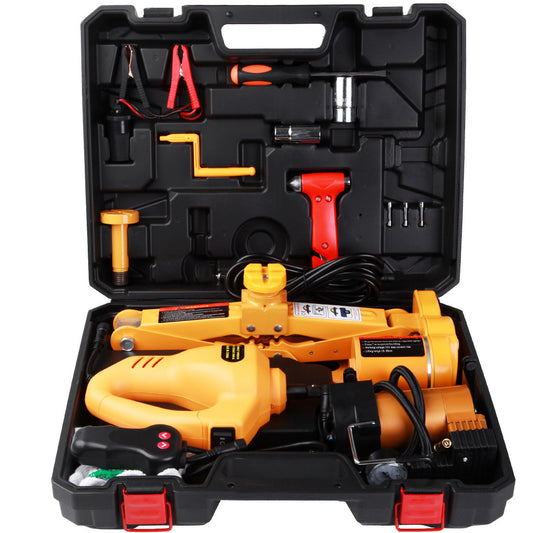 Car Electric Jack Car Jack Set With Electric Wrench