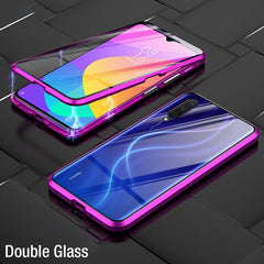 Double-sided Glass Magnetic Anti-fall Shell Metal Protective Cover