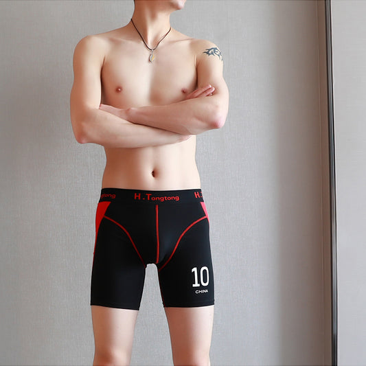 Men's Underwear Men's Anti-wear Leg Fitness Sports Cotton Breathable