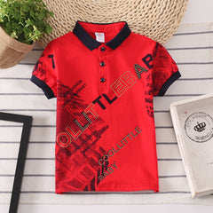 Kids Shirt Boys Tops Children Clothes Wear