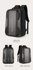 Men's Plastic Men's Backpack Waterproof E-sports Student Hard Case Computer Bag For Work