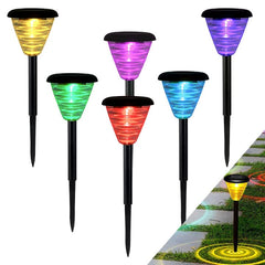 Solar Pathway Lights Led Home Outdoor Waterproof Plug-in Garden Atmosphere Landscape Light Waterproof Solar Path Lights Decorative For Yard Path Lawn