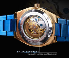 Casual Hollow Mechanical Movement Automatic Watch