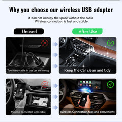 Mini 2-in-1CarplayUSB Interface Wireless Data