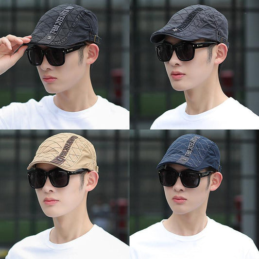 Men's Autumn And Winter New Sun Protection Sun-poof Peaked Cap