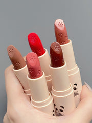 Little White Tube Lipstick Student Matte Velvet Matte Lipstick Lipstick Is White